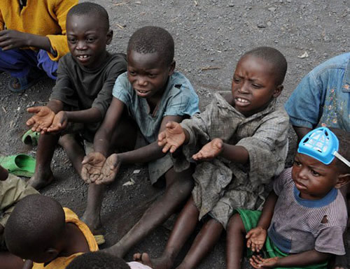 Enfants au Congo